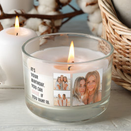 Adesivo Retangular Citações de aniversário engraçadas | Foto de Colag