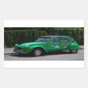 Adesivo Retangular Citroën 2 CV