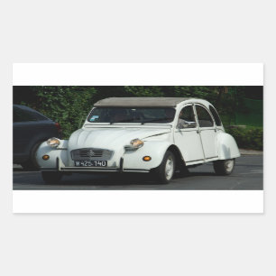 Adesivo Retangular Citroën 2 CV