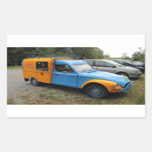 Adesivo Retangular Citroen Acadiane
