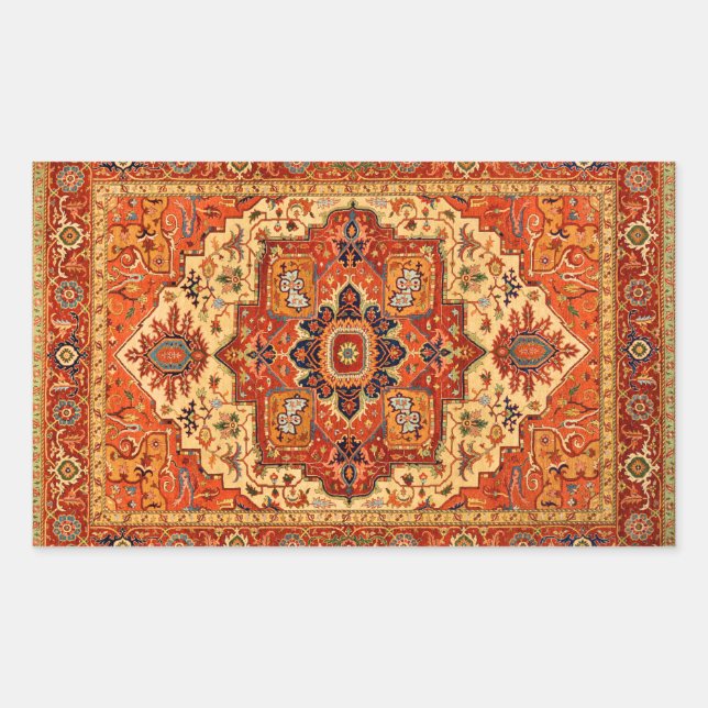 ADESIVO RETANGULAR CLASSIC PERSIAN RUG (Frente)