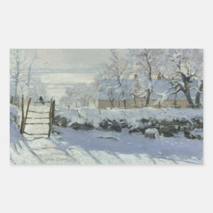 Adesivo Retangular Claude Monet - O Magree