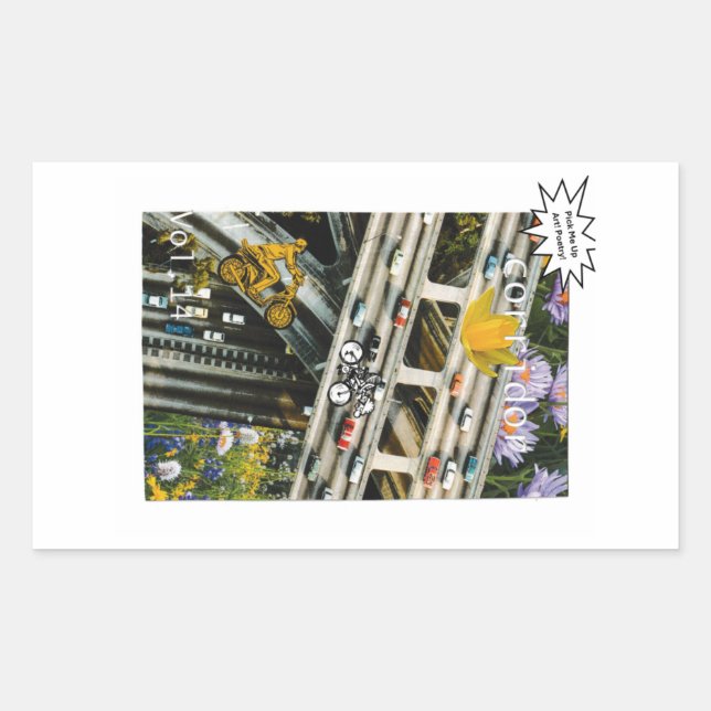 Adesivo Retangular Cobrir do corredor, vol. 14 (Frente)