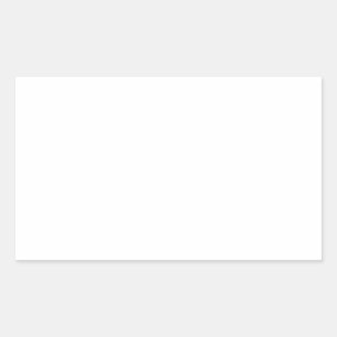 Adesivo Retangular Colchetes de vazio para personalizar