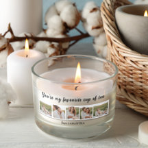 Collage Casal Photo & You Are My Cup Of Tea Cote