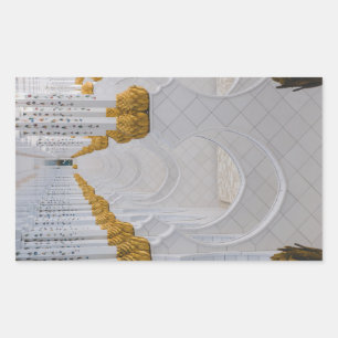 Adesivo Retangular Colunas Sheikh Zayed Grande Mesquita, Abu Dhabi