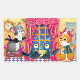 Adesivo Retangular concerto