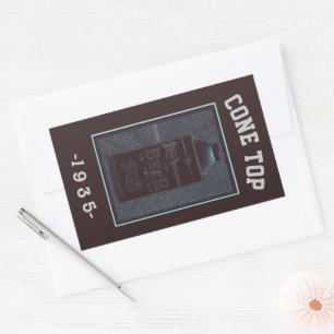 Adesivo Retangular Cone Top 1935