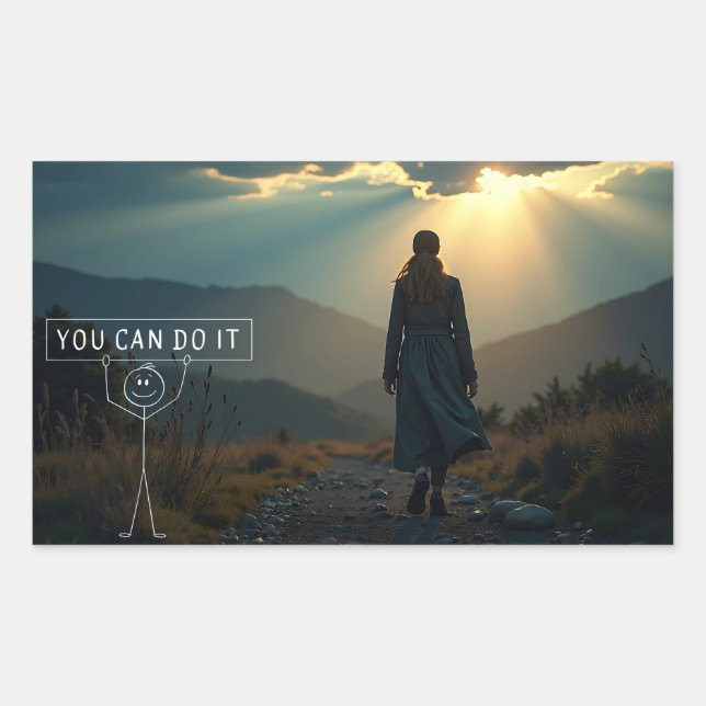 Adesivo Retangular Confiança (Frente)