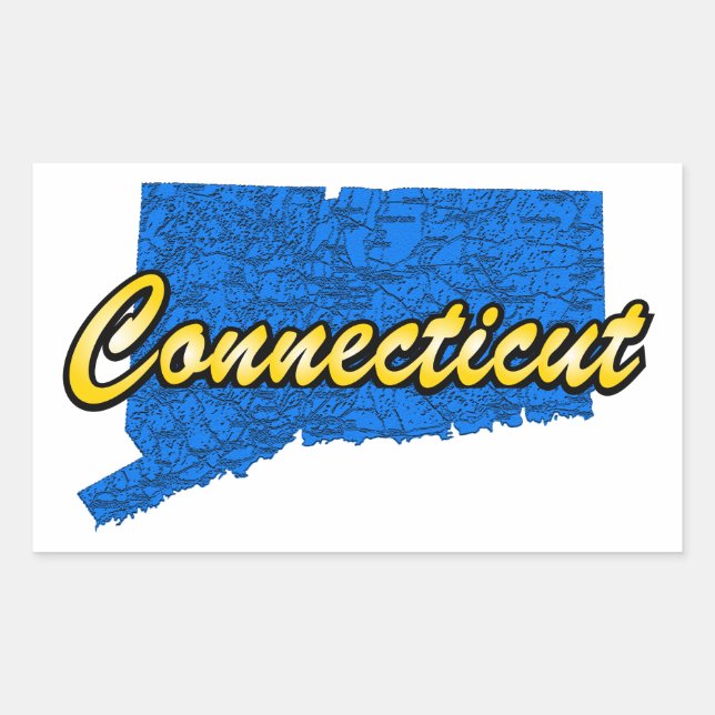 Adesivo Retangular Connecticut (Frente)