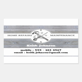 Adesivo Retangular Construção de Valão de Mata Profissional