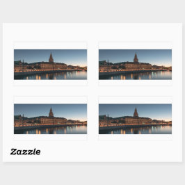 Adesivo Retangular Copenhaga Dinamarca