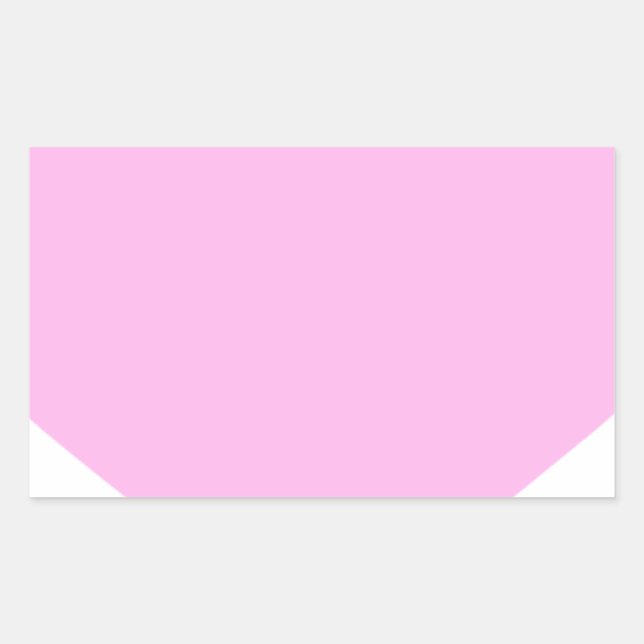 Adesivo Retangular Corações Rosa,Amor Incondicional_ (Frente)