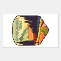 Cores de trilha do appalachian