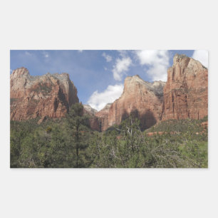 Adesivo Retangular Corte dos Patriarcas II no Parque Nacional de Zion