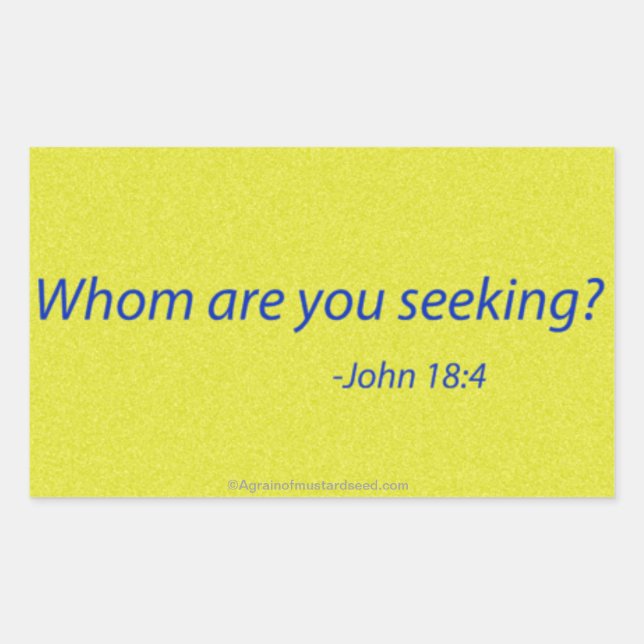 Adesivo Retangular Cotações bíblias (Frente)