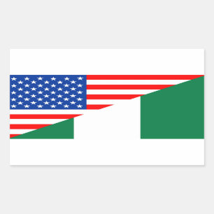 Adesivo Retangular countr dos EUA da bandeira de Estados Unidos