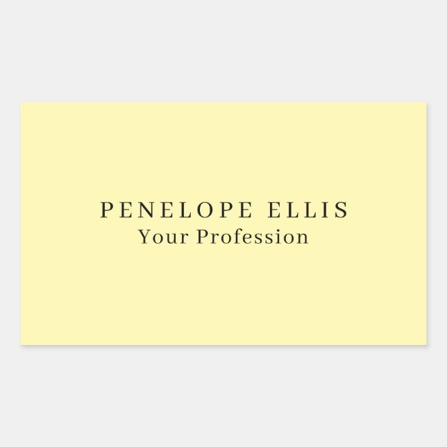 Adesivo Retangular Cream Cores Exclusivas Original Classical Professi (Frente)