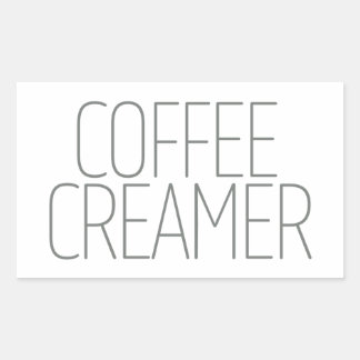 Adesivo Retangular Cremador de Café Cinza Esbelto