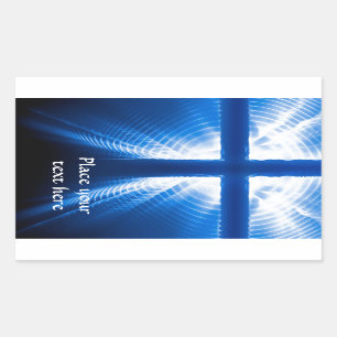 Adesivo Retangular Cristo Cross