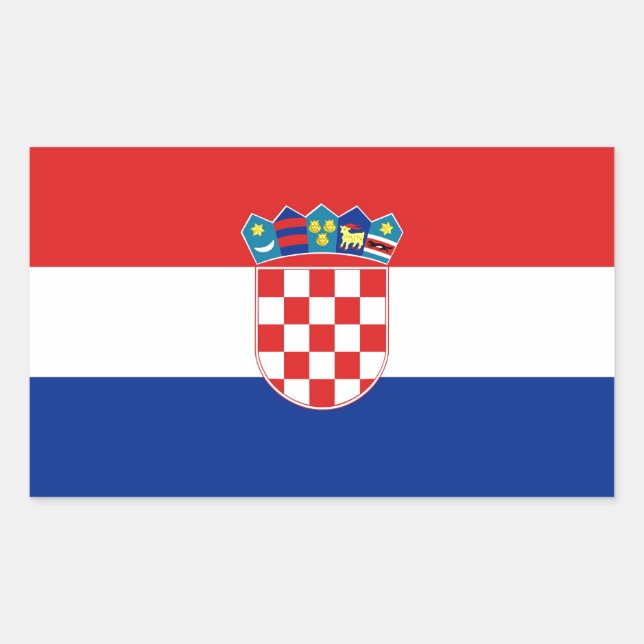 ADESIVO RETANGULAR CROÁCIA (Frente)