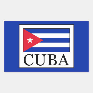 Adesivo Retangular Cuba