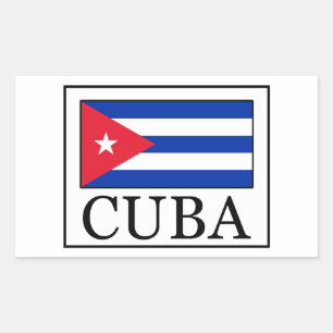 Adesivo Retangular Cuba