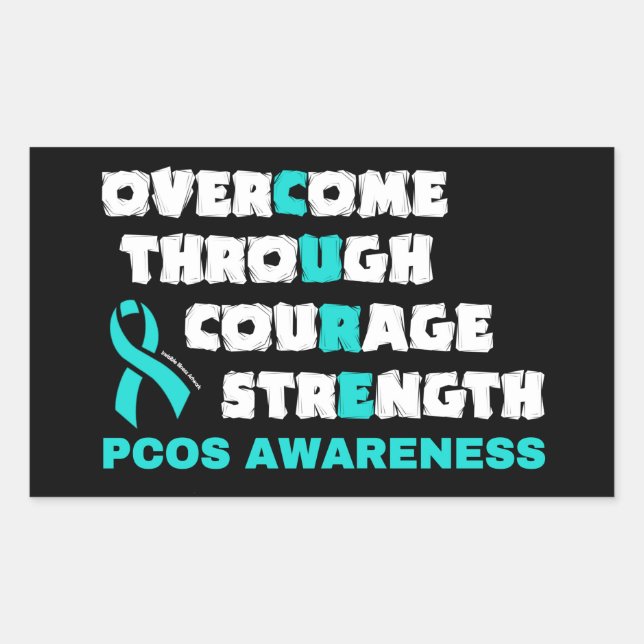 ADESIVO RETANGULAR CURE...PCOS (Frente)