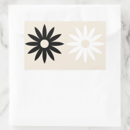 Adesivo Retangular Daisy Rectangle Sticker