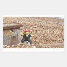 Danny Duck o Vinheta Retangular Pirata