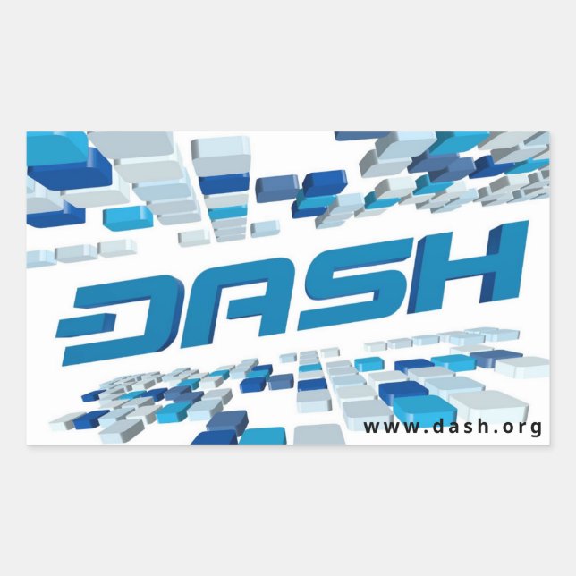 Adesivo Retangular Dash Sticker A200 (Frente)