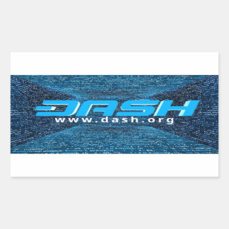 Adesivo Retangular Dash Sticker A263