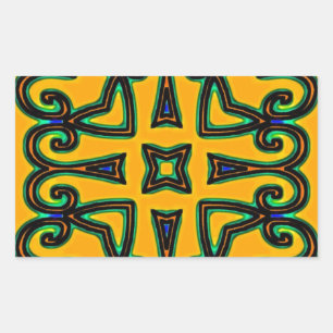 Adesivo Retangular Decorativo