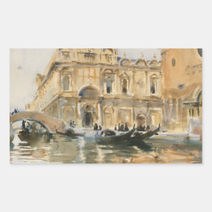 Adesivo Retangular Dei Mendicanti de John Singer Sargent - de Rio,