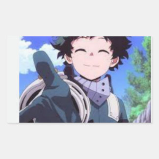 Adesivo Retangular Deku
