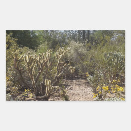 Adesivo Retangular Deserto