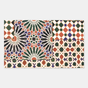 Adesivo Retangular Design do mosaico do azulejo