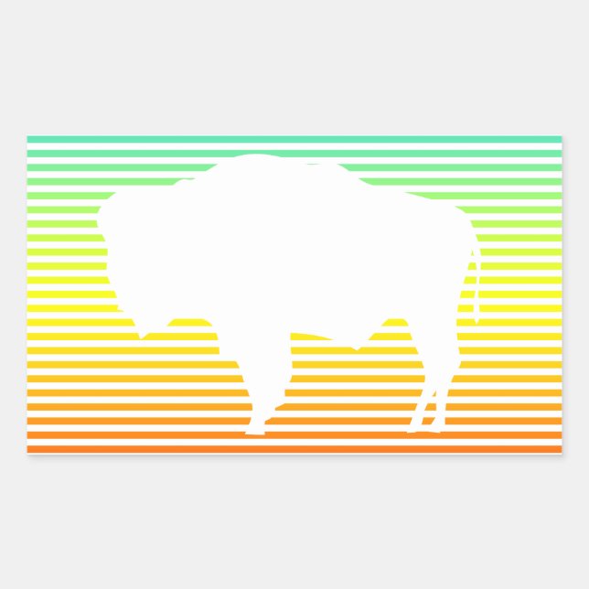 Adesivo Retangular desvanecimento (Frente)