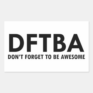 ADESIVO RETANGULAR DFTBA