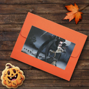 Adesivo Retangular Dia do morto