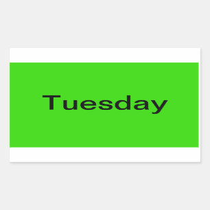 Adesivo Retangular Dias das ferramentas codificadas cor do Visual do