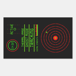 Adesivo Retangular Dispositivo de Rastreamento de LED de vigilância d