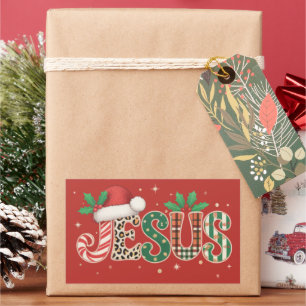 Adesivo Retangular Dito Religioso Cristão Jesus Fé Versículo da Bíbli