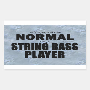 Adesivo Retangular do Leitor de Bass Normal