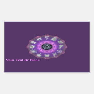 Adesivo Retangular Doze tribos