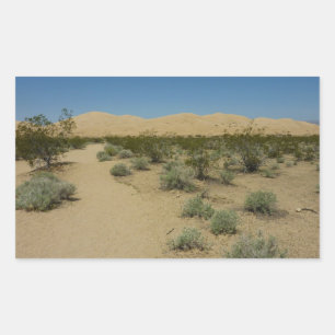 Adesivo Retangular Dunas de Kelso no parque nacional do Mojave
