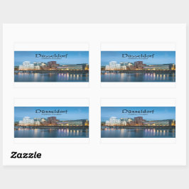 Adesivo Retangular Dusseldorf Alemanha