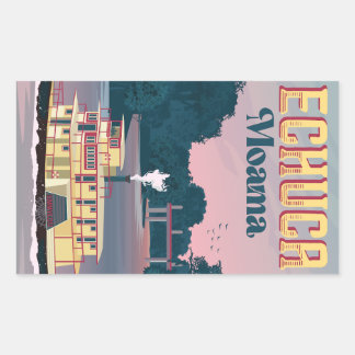 Adesivo Retangular Echuca Moama Sticker