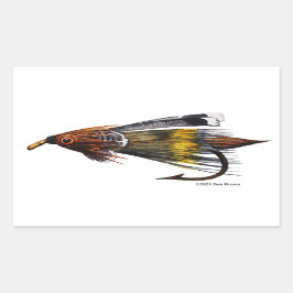Adesivo Retangular Emily Carr Fly;