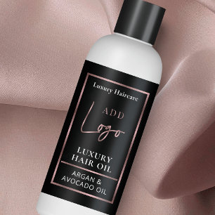 Adesivo Retangular Encapsulamento com os Skincare do logotipo Dourado
